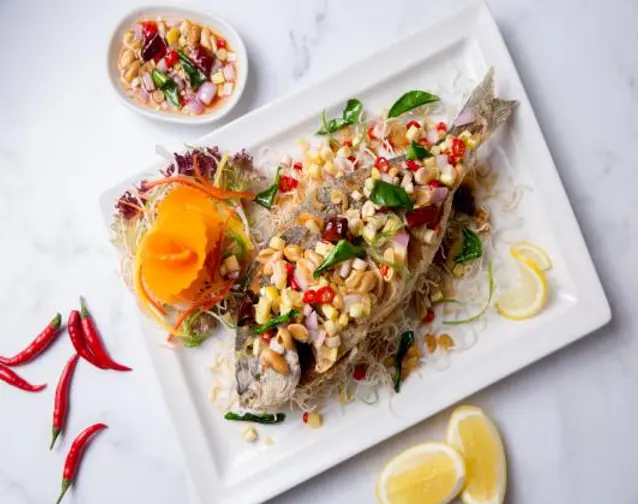 Fish With Thai Herbs
